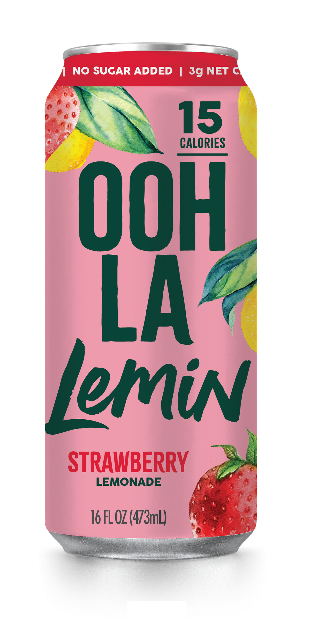12-Pack OOH LA Lemin Strawberry Lemonade