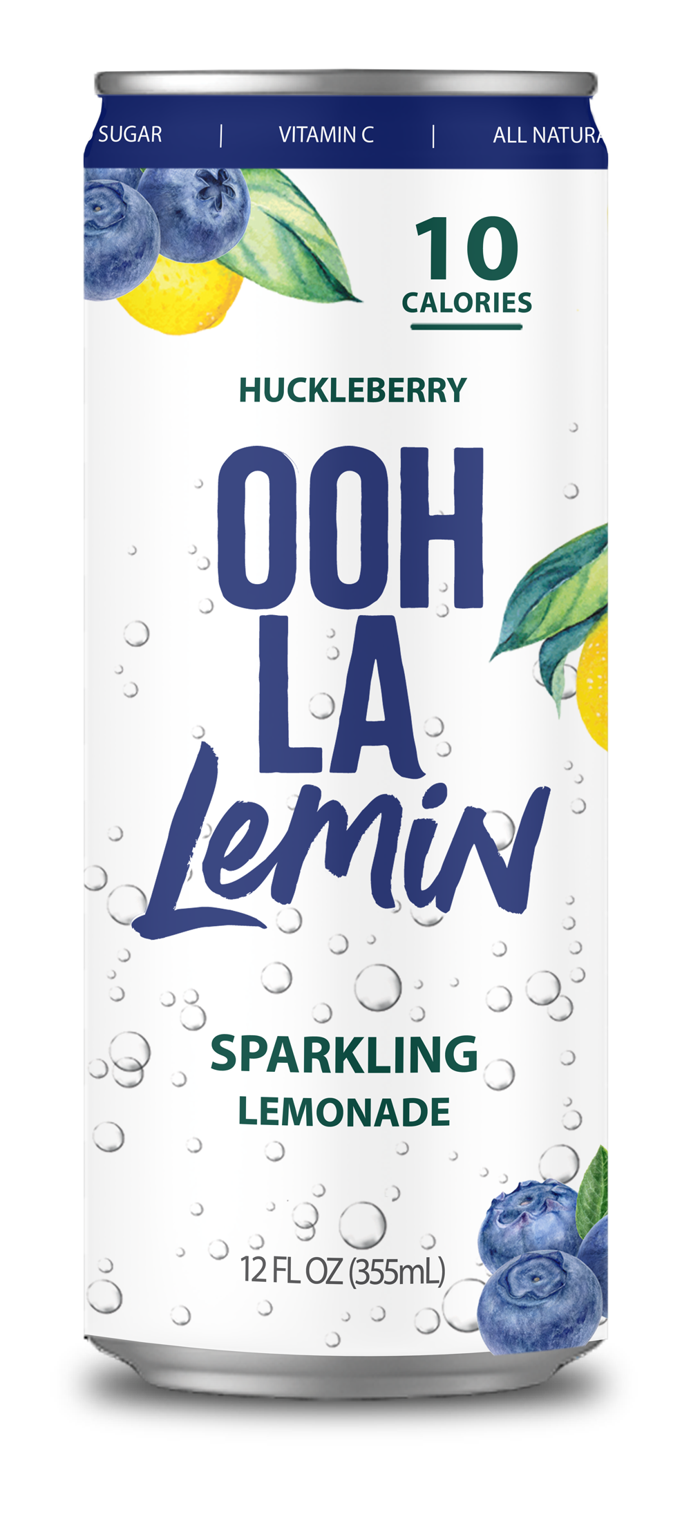 12-Pack Sparkling OOH LA Lemin Huckleberry Lemonade
