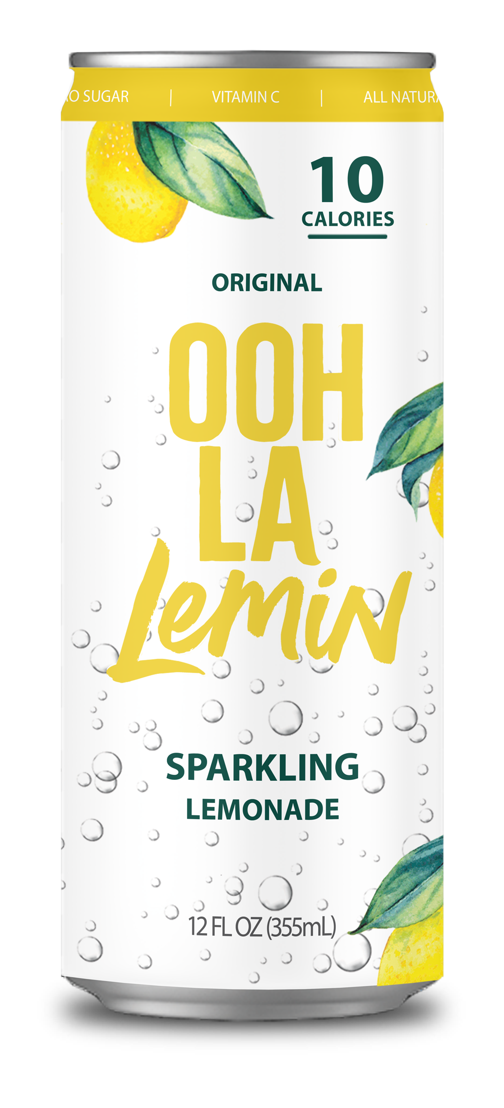 12-Pack Sparkling OOH LA Lemin Original Lemonade