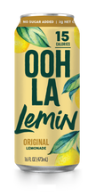 Load image into Gallery viewer, 12-Pack OOH LA Lemin Original Lemonade
